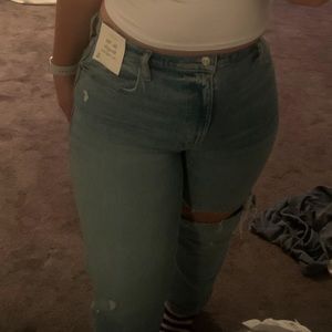 Curve Love 90s Ultra High Rise Straight Jeans